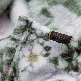 FLANELOVÁ DEKA IDA 150X200 CM KVETY