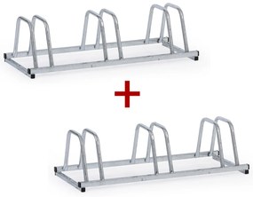 Stojan na bicykle, 1+1 ZDARMA, 3 státí, na kotvenie