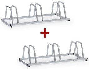 Stojan na bicykle, 1+1 ZDARMA, 3 státí, na kotvenie