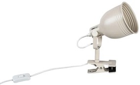 Rabalux 3093 - Lampa s klipom 1xE14/25W/230V béžová