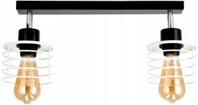BERGE LED stropné svietidlo - 2xE27 - SPRING WHITE