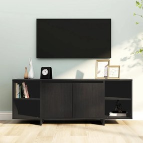 TV skrinka čierna 130x35x50 cm drevotrieska