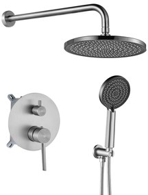 Rea Foster, podomietková sprchová súprava + BOX, brúsená oceľ, REA-P6440