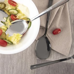 Šalátový príbor z nehrdzavejúcej ocele Black – Orion