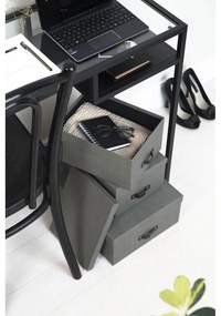 Úložné boxy s vekom v súprave 3 ks Inge – Bigso Box of Sweden