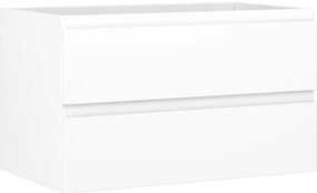 Mexen Orio, kúpeľňová skrinka 80 cm, 2 zásuvky, biela matná, 91A10-08047-2-BFF01