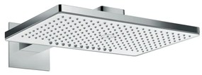 Hansgrohe Rainmaker Select, hlavová sprcha 460 2jet EcoSmart so sprchovým ramenom, biela/chrómová, HAN-24015400