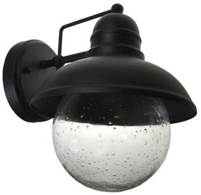 Vonkajšie nástenné svietidlo WILDA 1xE27/60W/230V IP44 čierna