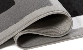 TA Koberec T968A GRAY CHEAP PP CRM Sivý Obdĺžnikový Rozmer: 80x150 cm