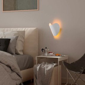 Biele LED nástenné svietidlo Heybe – Opviq lights