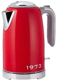 Silvercrest®  Rýchlovarná kanvica + Hriankovač Retro 1973, červená  (800010784)