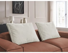 Tmavohnedá pohovka z imitácie kože 260 cm Boheme – Bobochic Paris