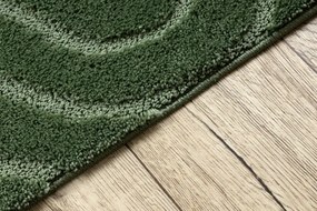 Sada kúpeľňových koberčekov SUPREME WAVES vlny, zelená