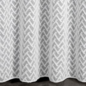 ZÁCLONA NA KRÚŽKOCH MELI2 140X250 CM BIELA