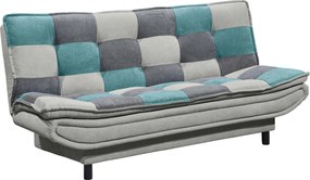 XXXLutz ROZKLADACIA POHOVKA, textil, kompozitné drevo, tyrkysová, bahenná hnedá, tmavosivá MID.YOU - Sedačky - 002220034402