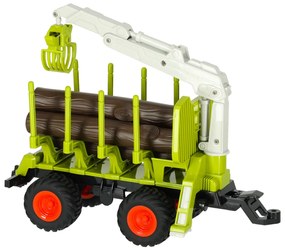 RC poľnohospodársky traktor so závesom 2.4G 3.7V 500mAh