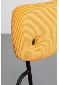 Viola stolička s podrúčkami žltá