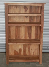 furniture-nabytek.cz - Masívna knižnica 90x35x135 z dreva palisander