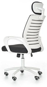 Kancelárska stolička Socket, čierna / biela