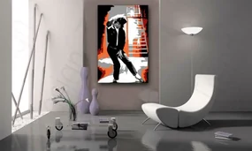 Ručne maľovaný POP Art obraz Michael Jackson | rôzne rozmery