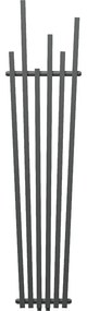 Mexen Omaha, vykurovacie teleso 1800x420 mm, 655 W, antracitová, W208-1800-420-00-66