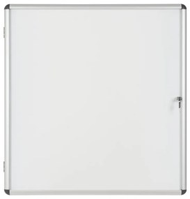 Vnútorná vitrína s bielym magnetickým povrchom, 940 x 981 mm