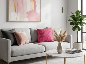 Obliečka na vankúš XENOS 45x45 cm, ružová