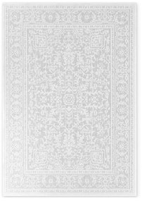 Vnútorný a vonkajší koberec v sivej a slonovinovej farbe 160x230 cm Duet Kona – NORTHRUGS
