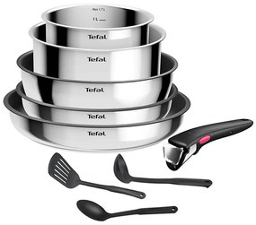 Tefal - 9-dielna sada riadu INGENIO COOK nerez