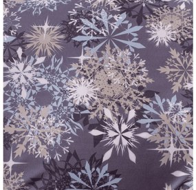 Flanelové obliečky z mikrovlákna VLOČKA modro-sivé Rozmer obliečky: 70 x 90 cm | 140 x 220 cm