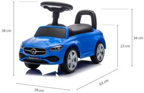 Odrážadlo MERCEDES C-Class S modré