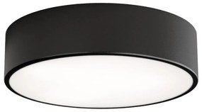 Stropné svietidlo CLEO 2xE27/24W/230V pr. 30 cm čierna