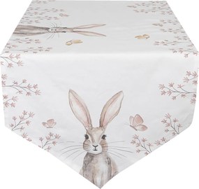 Behúň na stôl s veľkonočným motívom Rustic Easter Bunny - 50 * 160 cm