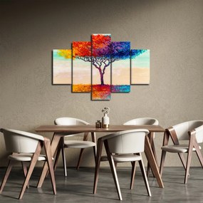Obraz maľovaného stromu (150x105 cm)