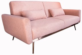 Rozkladacia pohovka Bellezza staroružová