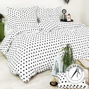 Obliečky Rím čierne EMI: Predĺžený set jednolôžko obsahuje 1x 140x220 + 1x 70x90