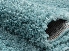 My Flair, AKCIA: 120x180 cm Kusový koberec My Shaggy hellblau, modrá, chodba / predsieň