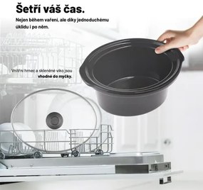 Lauben Hrniec na pomalé varenie Slow Cooker 3500SB​