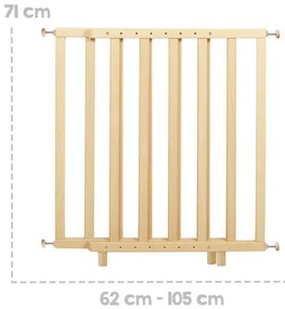 Zábrana do dverí v prírodnej farbe – Roba