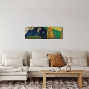 Obraz - Paul Gauguin, Arlésiennes (Mistral) , reprodukcia (s hodinami) (90x30 cm)
