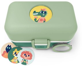 monbento Desiatový box Monbento Tresor Green Forest 750 ml