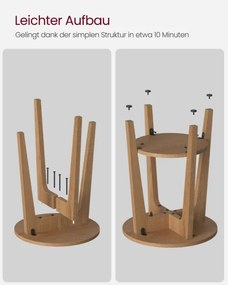 Príručný stolík LET283T41 - mierne poškodenie - zľavnený kus