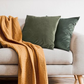 DEKORAČNÁ OBLIEČKA NA VANKÚŠ GAJA1 45X45 CM ČIERNA