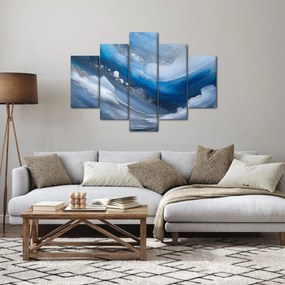 Obraz - Abstrakcia oceánu (150x105 cm)