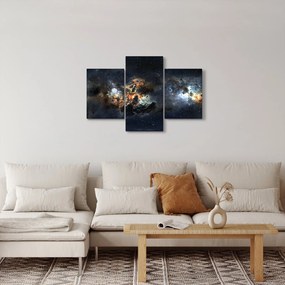 Obraz - Vesmír s hmlovinou (90x60 cm)