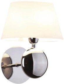 MaxLight Napoleon nástenná lampa 1x40 W biela W0121