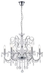 Luster na reťazi 6xE14/15W/230V