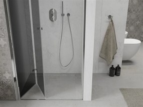 Mexen LIMA sprchové skladacie dvere ku sprchovému kútu 90 cm, šedá, 856-090-000-01-40