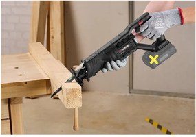 Parkside Performance®  Aku chvostová píla 20 V Pssap 20-Li E6 + Akumulátor 20 V/4 Ah + Rýchlonabíjačka 20 V/4,5 A  (800011865)