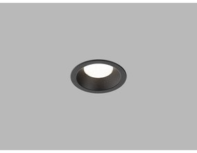 LED 2 Vnútorné zapustené bodové svietidlo SPOT-B P.8,2 cm čierne 3000K